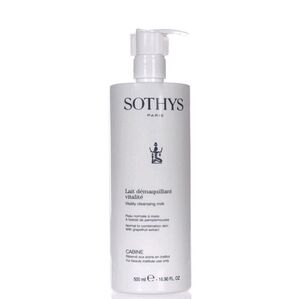 Sothys Vitality Cleansing Milk - 500  ml / 16.9 oz - New PROFESSIONAL SIZE